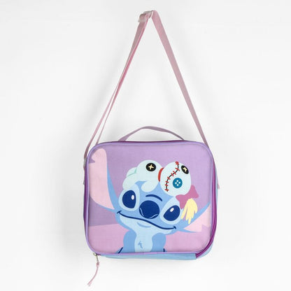 Bolsa portameriendas térmica lila de Stitch Disney - 2