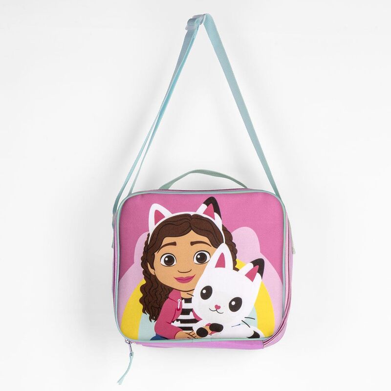 Bolsa térmica de merienda de La Casa de Muñecas de Gabby con Gabby y su gato - 2