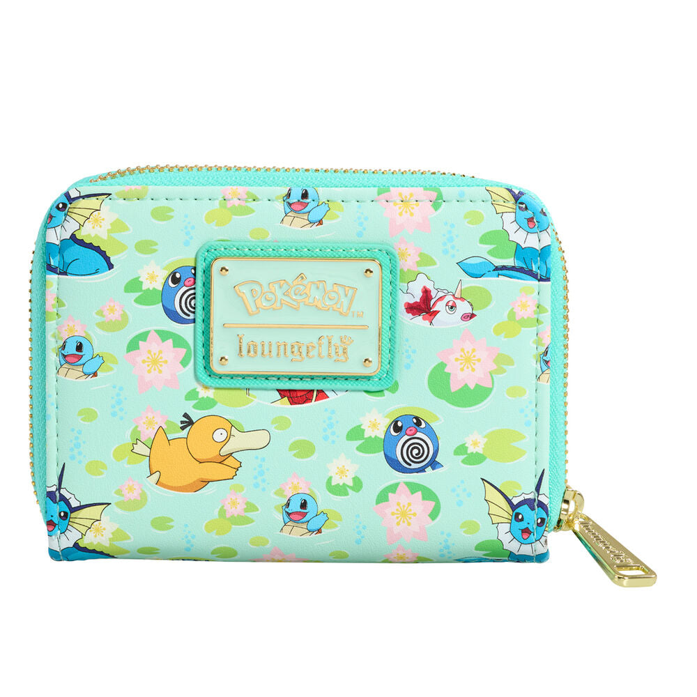 Cartera Pokémon Water Type LOUNGEFLY con estampado de Pokémon de tipo Agua - 2