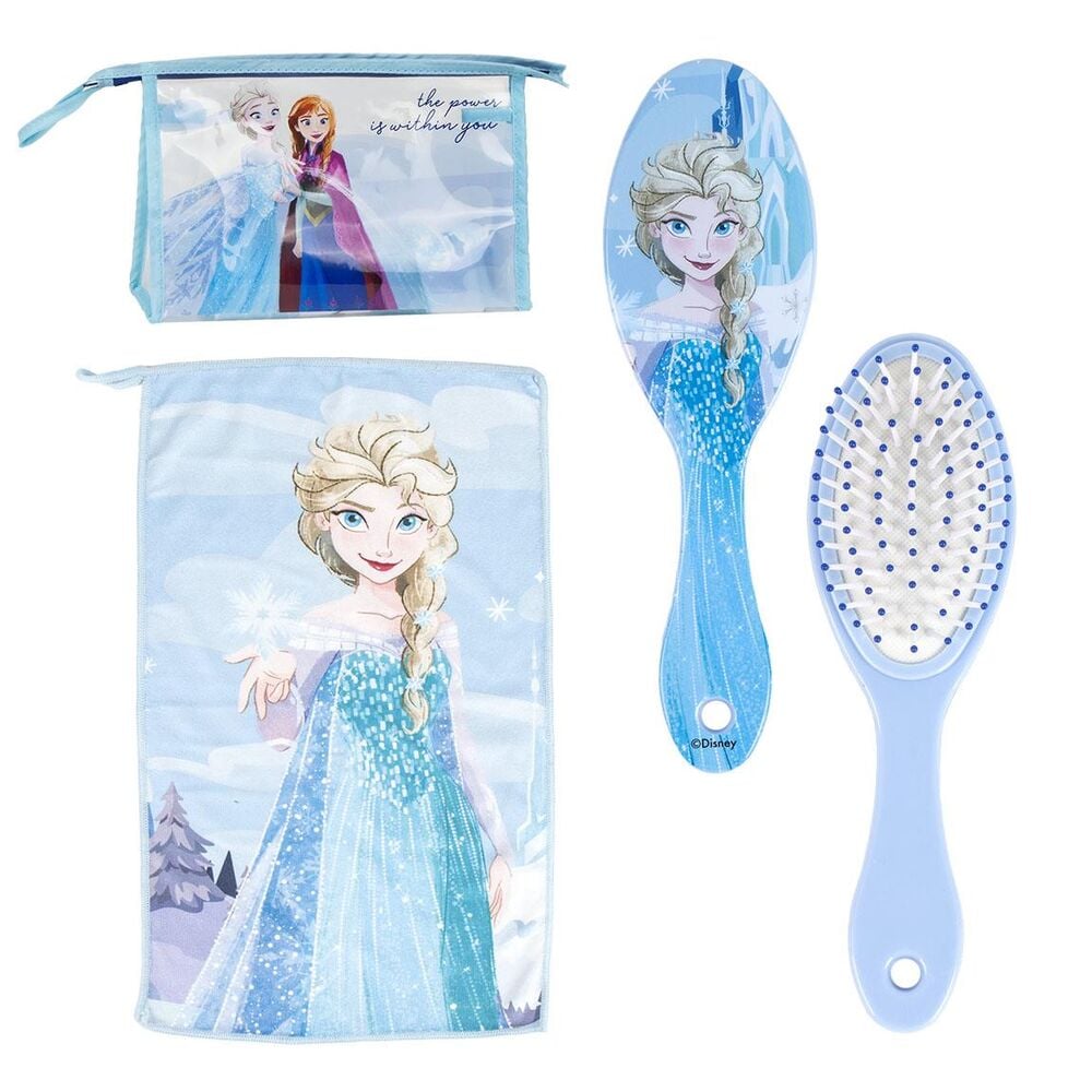 Neceser azul Frozen Disney con Elsa y Anna