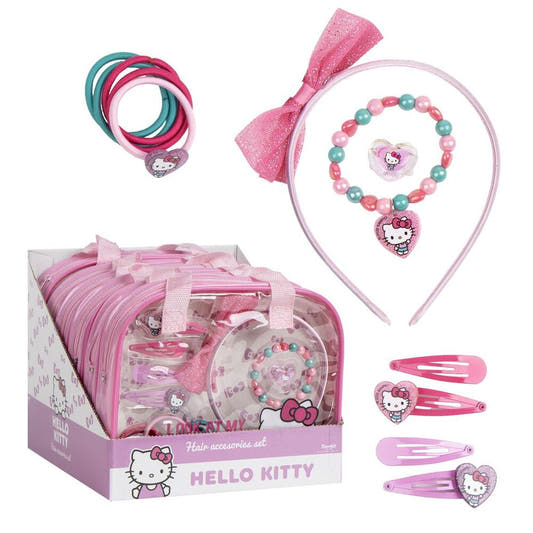 Blister rosa de accesorios de belleza Hello Kitty CERDÁ - 2