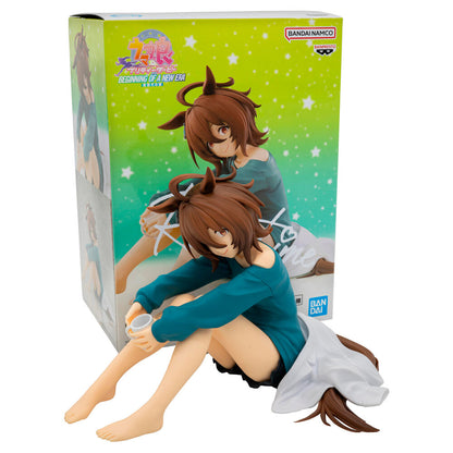 Figura de Agnes Tachyon Relax Time sentada con una taza blanca - 3