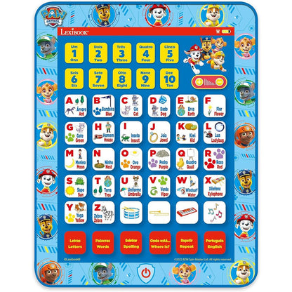 Tableta táctil parlante Lexibook de Paw Patrol