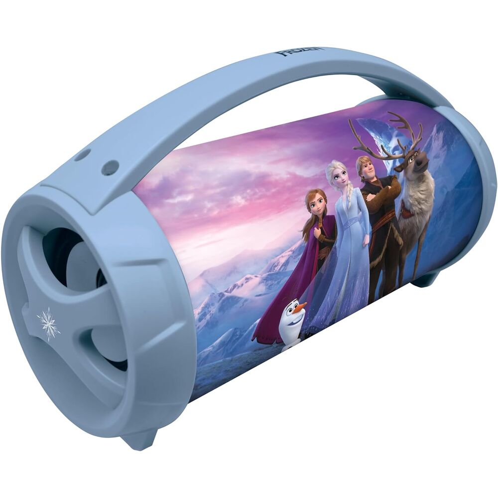 Altavoz karaoke infantil Frozen Disney con micrófono y asa - 2