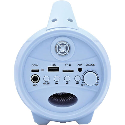 Altavoz karaoke infantil Frozen Disney con micrófono y asa - 3