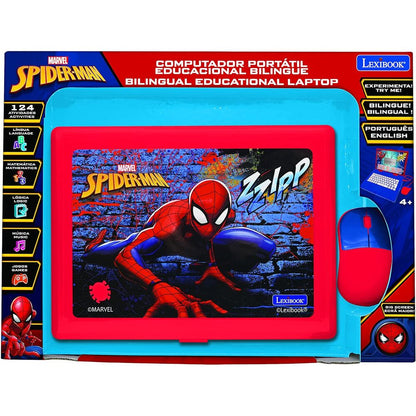 Ordenador portátil educativo Spider-Man Marvel Lexibook con ratón - 3