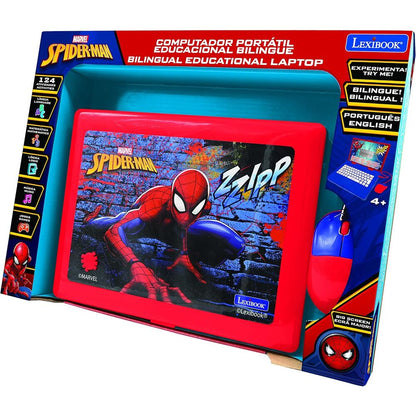 Ordenador portátil educativo Spider-Man Marvel Lexibook con ratón - 4