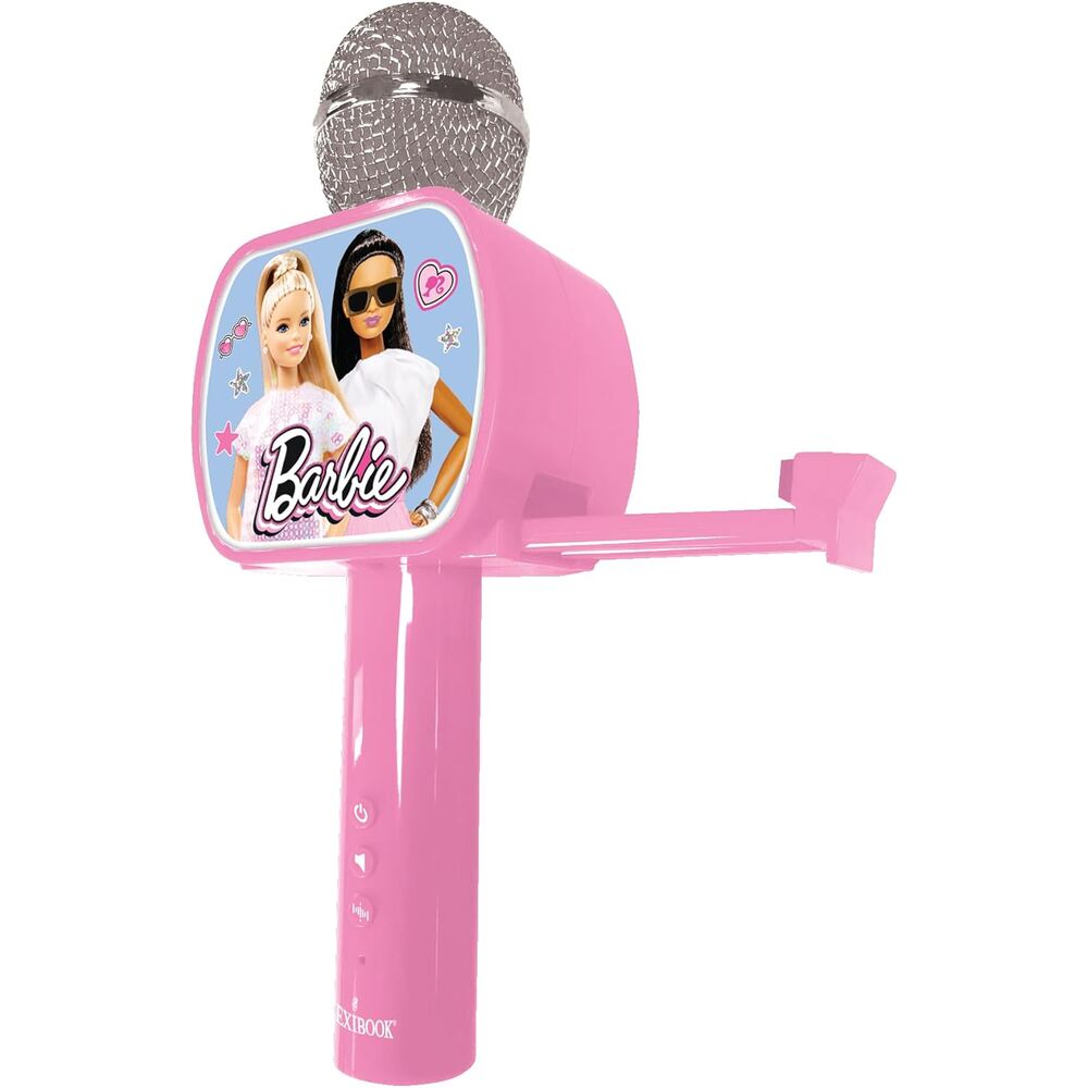 Micrófono de karaoke Barbie rosa LEXIBOOK - 2