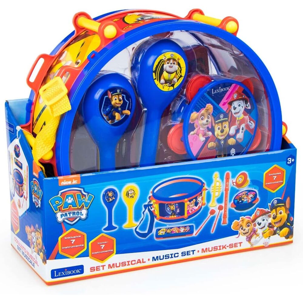 Set musical Paw Patrol LEXIBOOK con tambor e instrumentos infantiles - 3
