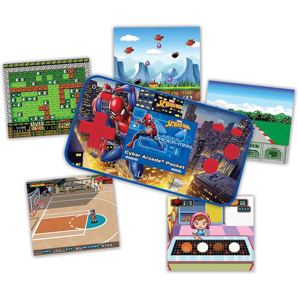 Consola portátil Lexibook Cyber Arcade Pocket de Spider-Man - 2