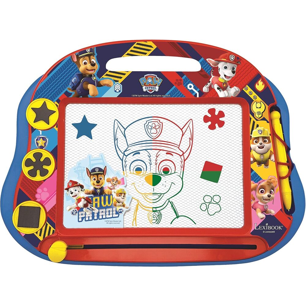 Pizarra magnética de dibujo PAW Patrol con lápiz y sellos