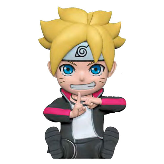 Hucha figura de Boruto Uzumaki sentado