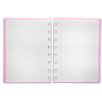 Cuaderno A4 rosa Lovely Story con capibara coronado - 2
