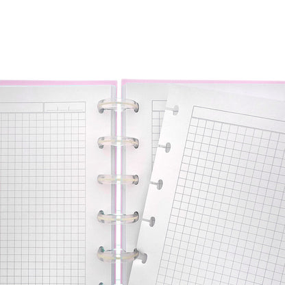 Cuaderno A4 rosa Lovely Story con capibara coronado - 3