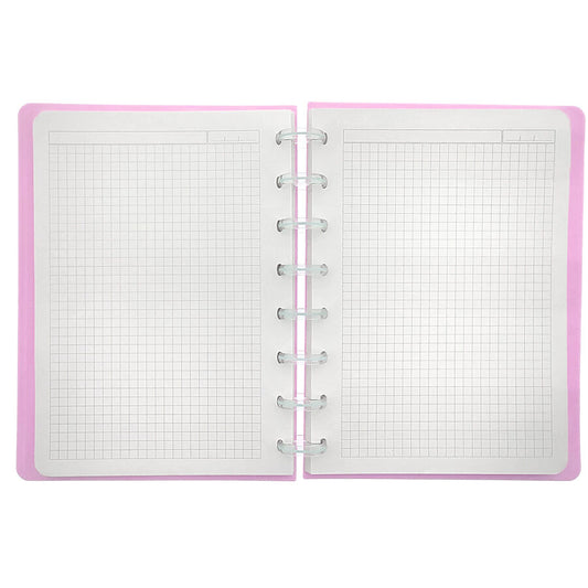 Cuaderno A6 Majesty Lovely Story con diseño rosa de capibaras - 2