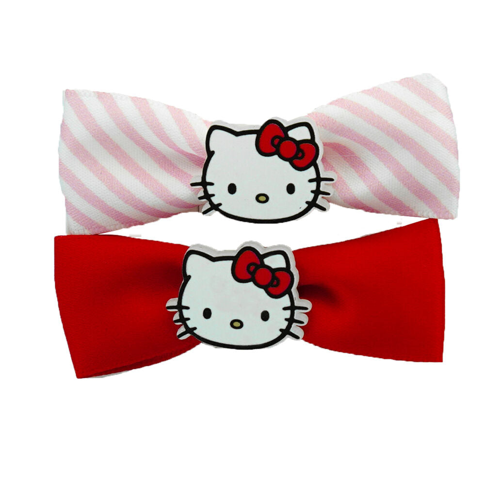 Blíster con dos pinzas para el pelo de Hello Kitty - 2
