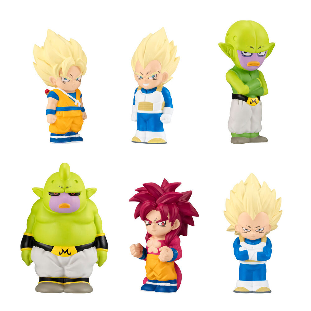 Figuras Sofbits Dragon Ball 2 de Bandai en varios diseños surtidos