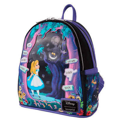 Mochila Loungefly Disney de Alicia y el Gato de Cheshire - 2
