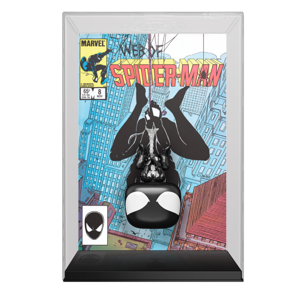 Figura Funko POP! Comic Covers de Spider-Man con traje negro - 2