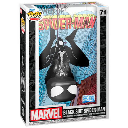 Figura Funko POP! Comic Covers de Spider-Man con traje negro