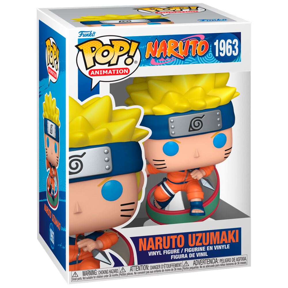 Figura Funko POP! de Naruto Uzumaki con banda ninja y kunai - 2