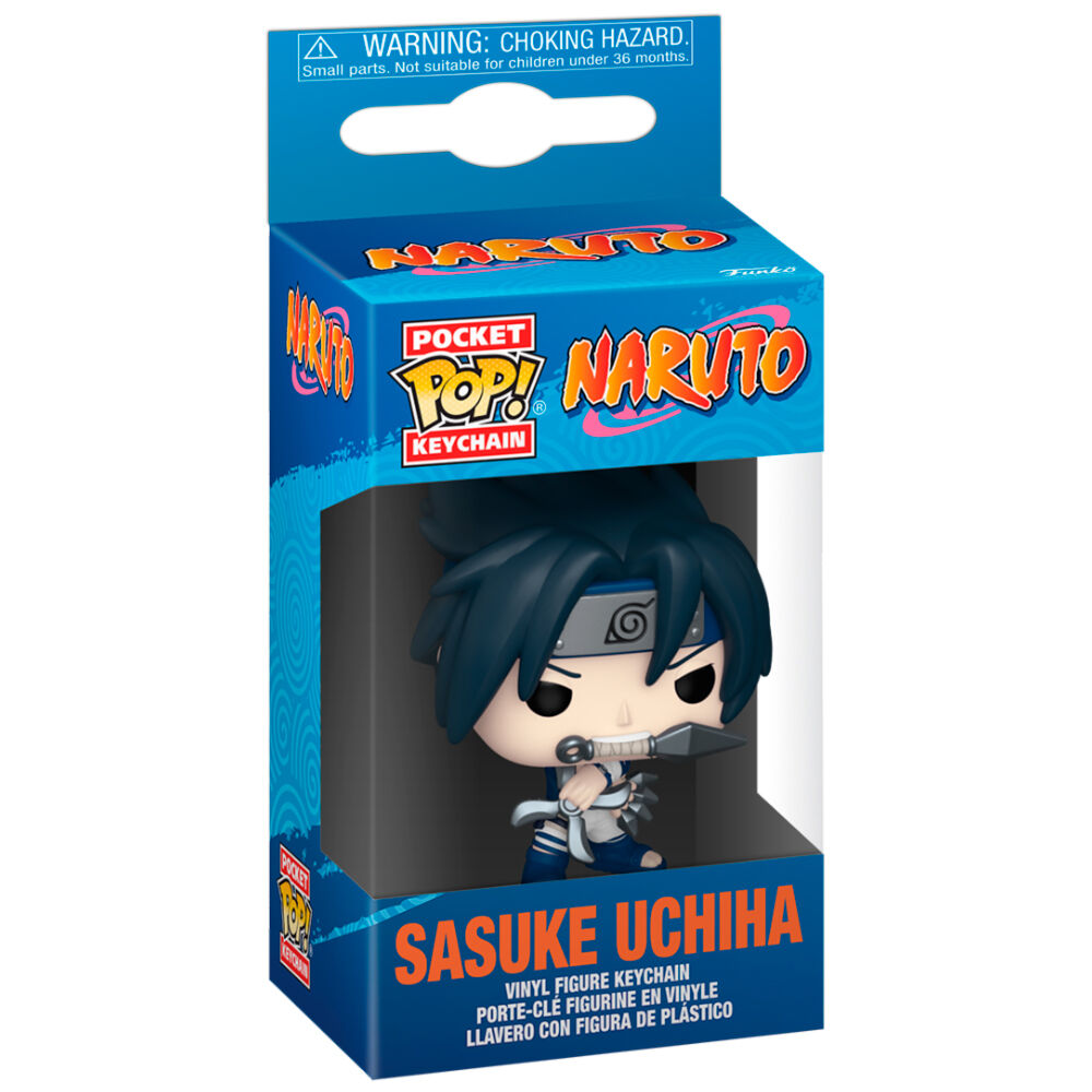 Llavero Funko Pocket POP! de Sasuke Uchiha de Naruto - 2