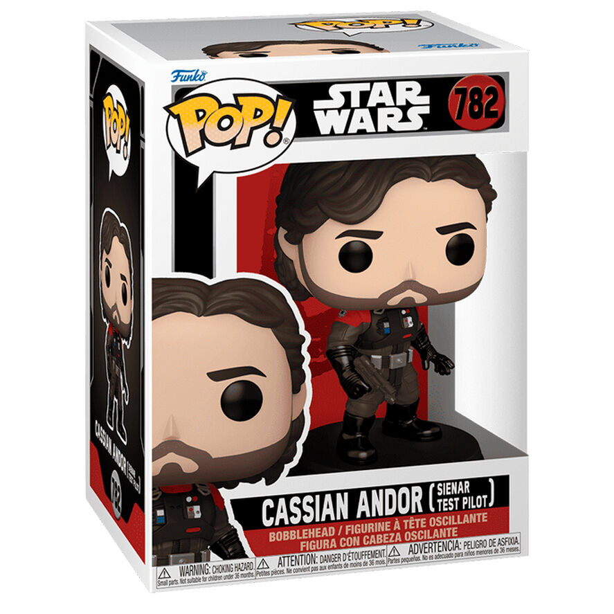 Figura Funko POP! de Cassian Andor Sienar Test Pilot de Star Wars en caja - 2