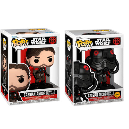 Figura Funko POP! de Cassian Andor Sienar Test Pilot de Star Wars en caja