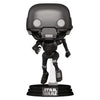 Figura Funko POP! de K-2SO de Star Wars sobre una base