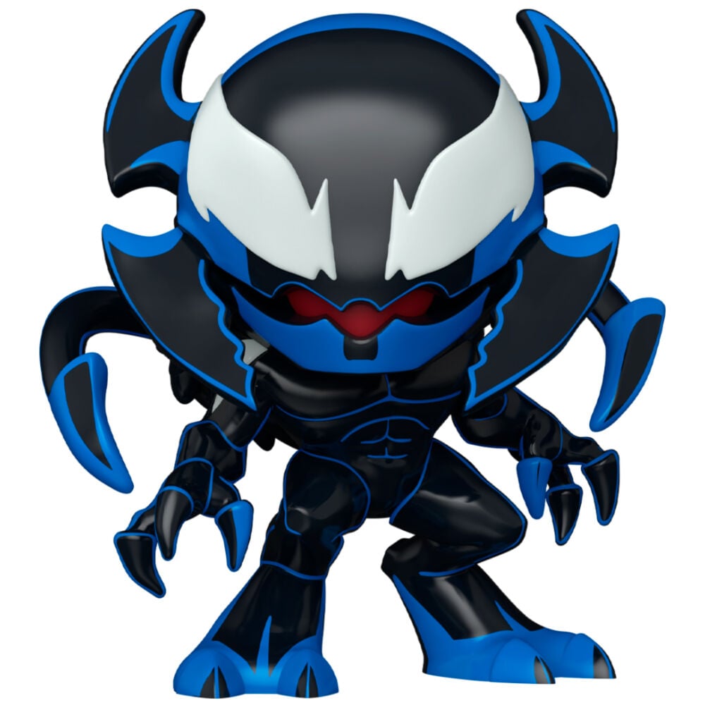 Figura Funko POP! Spider-Man Alien Monster negra y azul