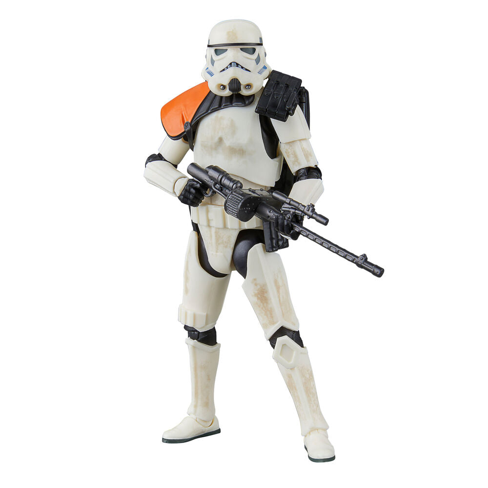 Figura articulada Sandtrooper de Star Wars con bláster