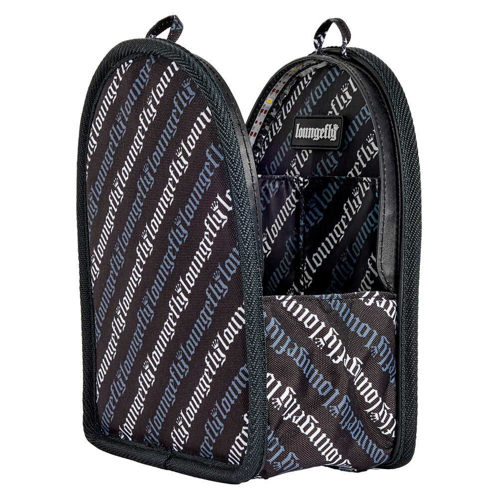 Organizador de mochila Loungefly negro con luces - 5