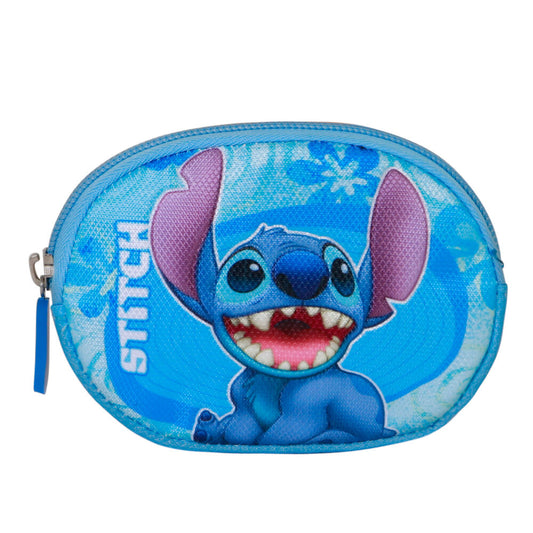 Monedero azul de Stitch Disney con cierre de cremallera - 2