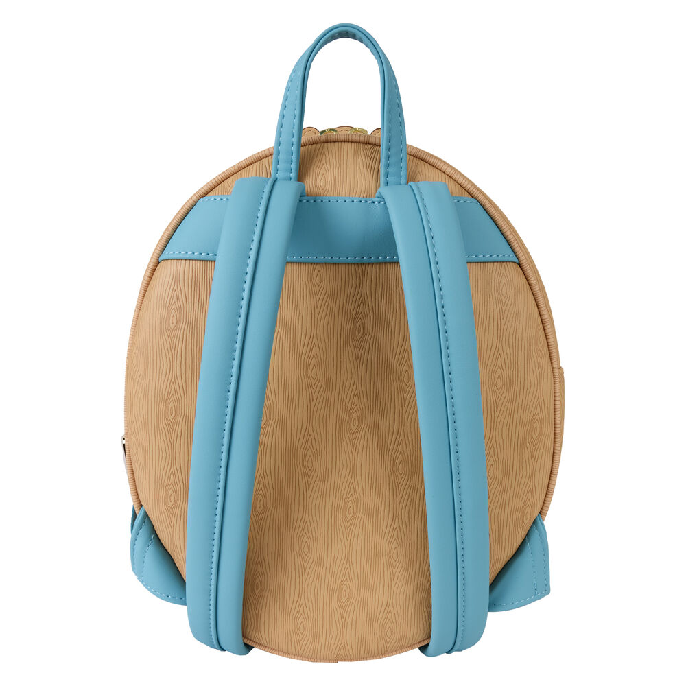Mochila Cameo de Pinocho Disney Loungefly con personajes alrededor - 4