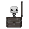 Figura Pocket POP! de Jack Skellington dentro de un ataúd abierto