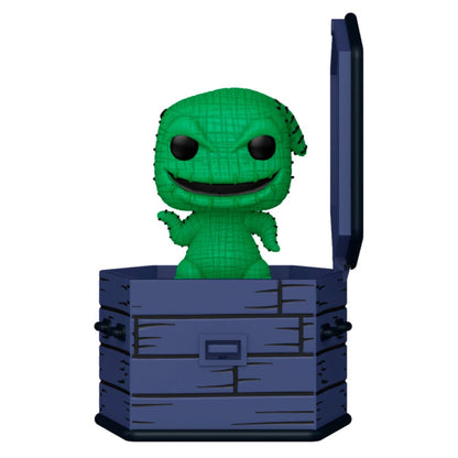 Figura FUNKO Pocket POP! de Oogie Boogie verde dentro de un ataúd