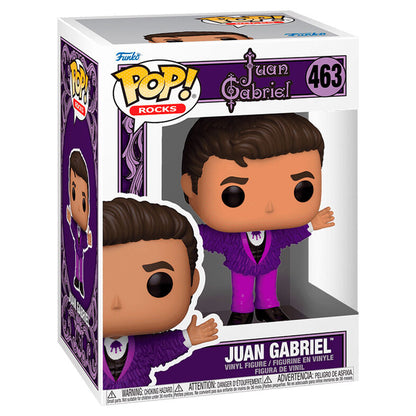 Figura Funko POP! de Juan Gabriel con traje morado - 2