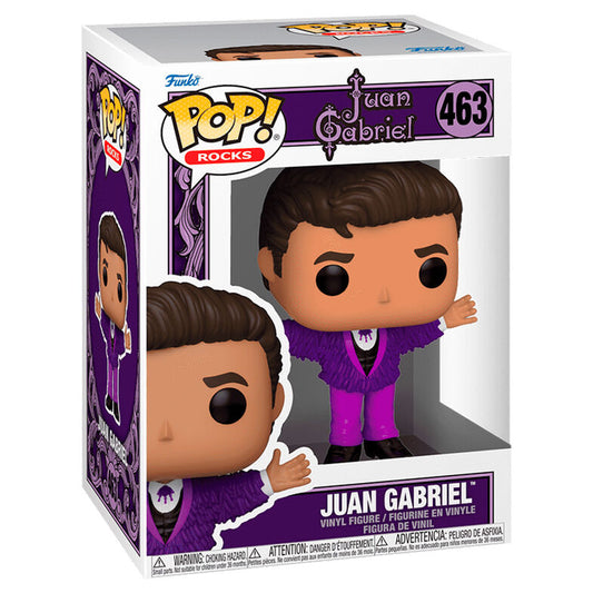 Figura Funko POP! de Juan Gabriel con traje morado - 2