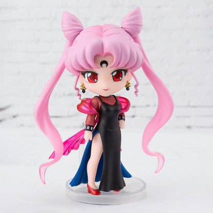Figura Figuarts Mini de Black Lady con Luna sobre base transparente - 4