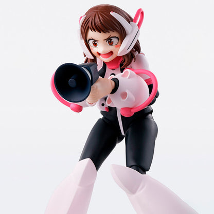 Figura articulada S.H.Figuarts de Ochaco Uraraka con efecto rosa - 5