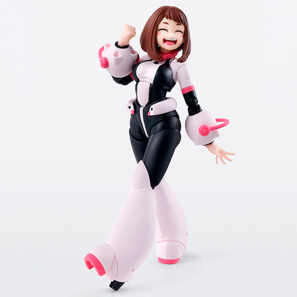 Figura articulada S.H.Figuarts de Ochaco Uraraka con efecto rosa - 7