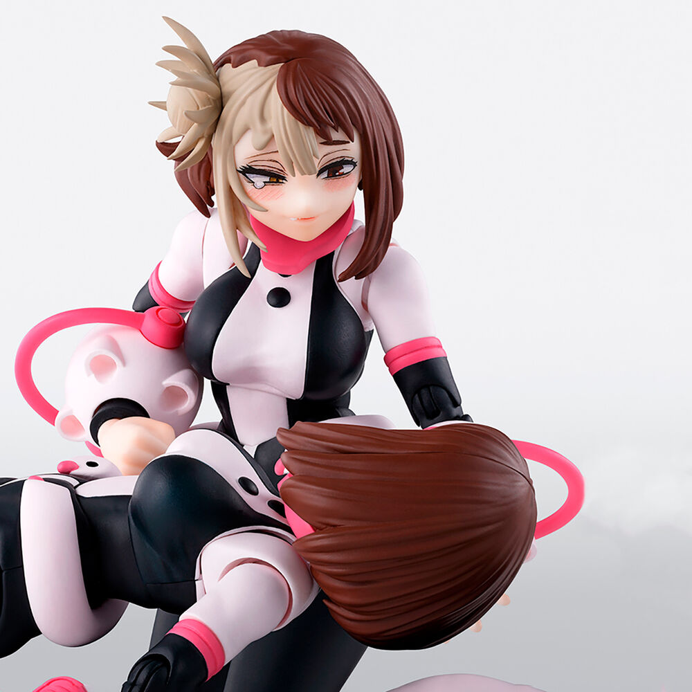 Figura articulada S.H.Figuarts de Ochaco Uraraka con efecto rosa - 8