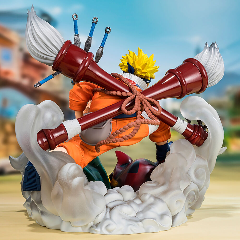 Figura Figuarts ZERO de Naruto Uzumaki en pose dinámica - 2