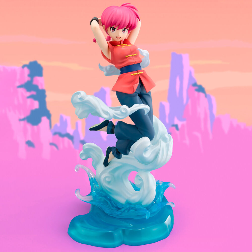 Figura Figuarts Zero Chouette de Ranma con base de efecto agua