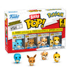 Blíster FUNKO Bitty Pop! Pokémon con cuatro figuras, incluyendo Squirtle, Eevee, Growlithe y Psyduck