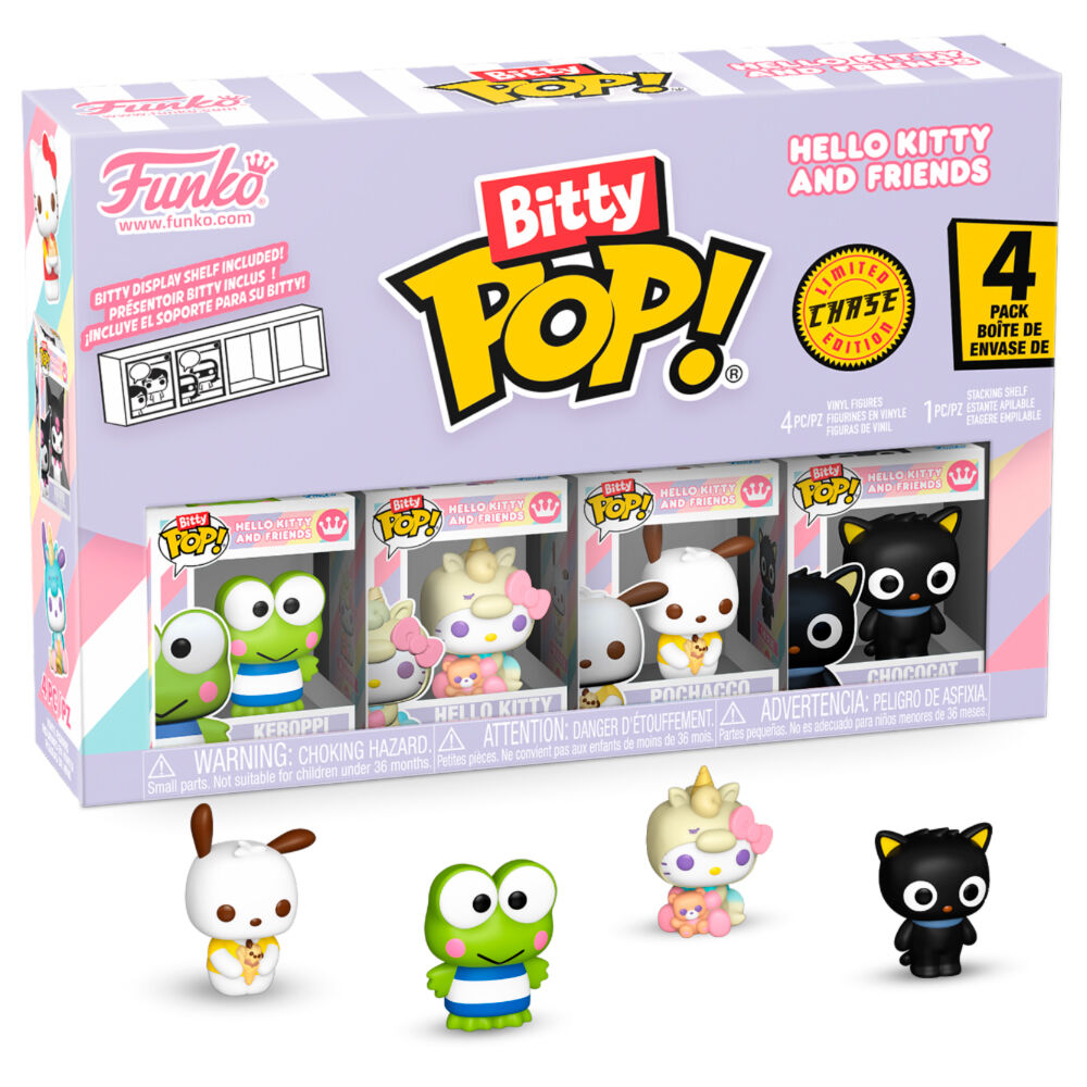 Blíster FUNKO Bitty Pop! de 4 figuras Hello Kitty and Friends