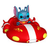 Figura Funko Bitty POP Ride de Stitch en vehículo rojo