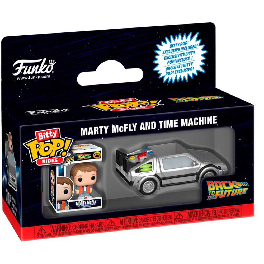 FUNKO Bitty POP! de Marty McFly en la máquina del tiempo - 2