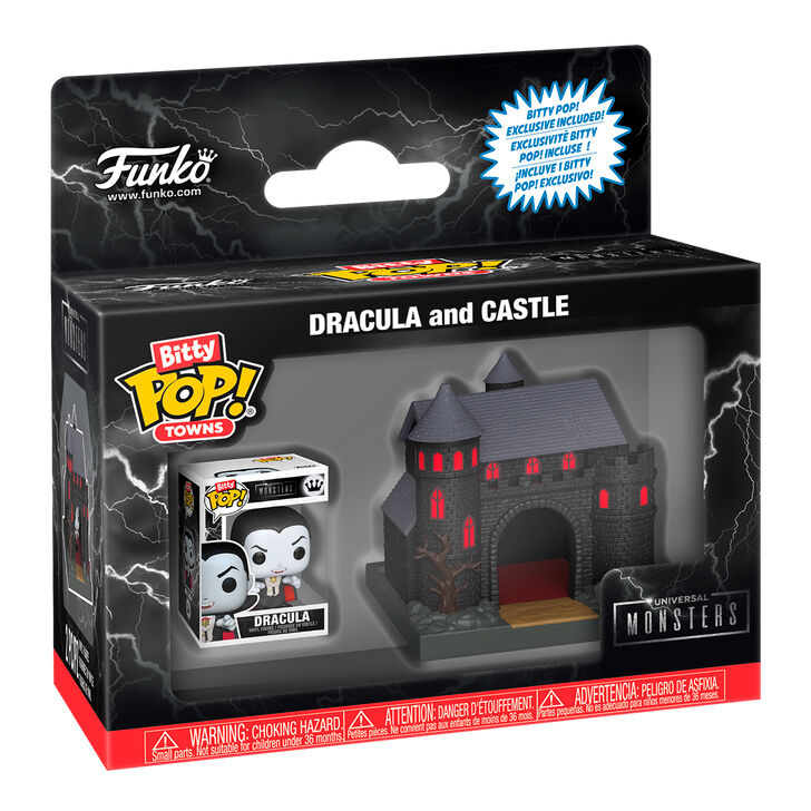Bitty POP! Town El Castillo de Drácula con figura Funko - 2