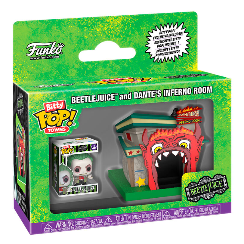 FUNKO Bitty POP! Town Beetlejuice en la Sala del Infierno de Dante - 2